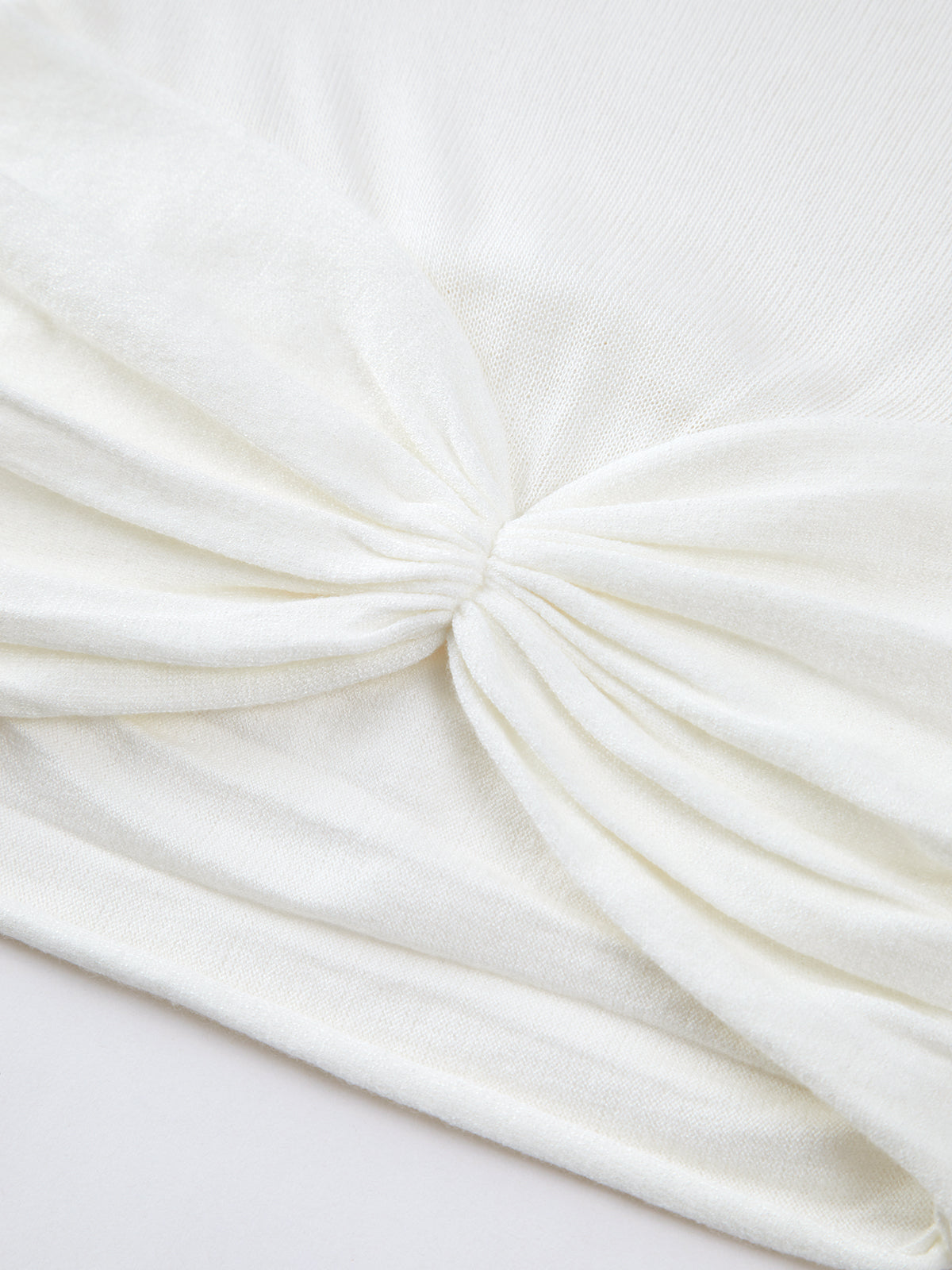 Semi-Sheer Off-Shoulder Mesh Crop T-Shirt