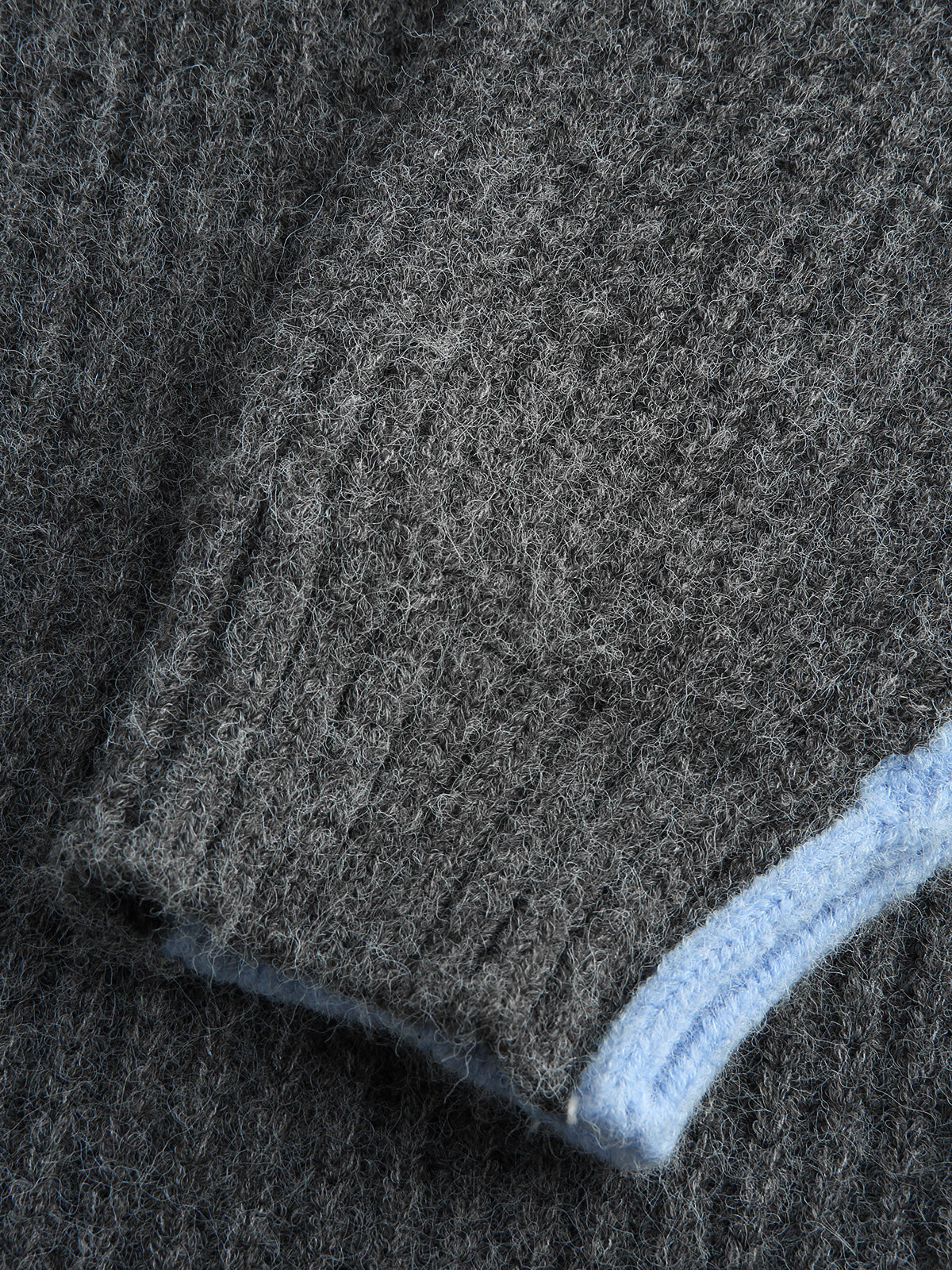 Oversized Colorblock Longline Cardigan