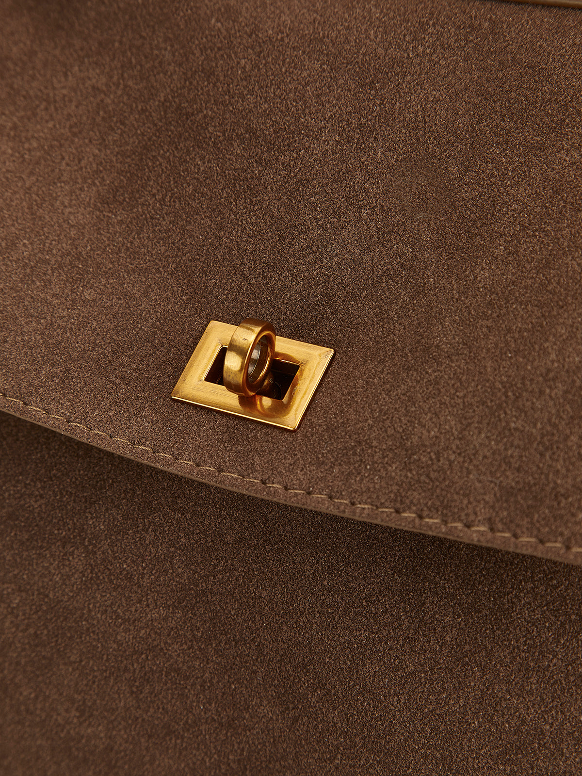 Utility Large Capacity Flap Shoulder Bag