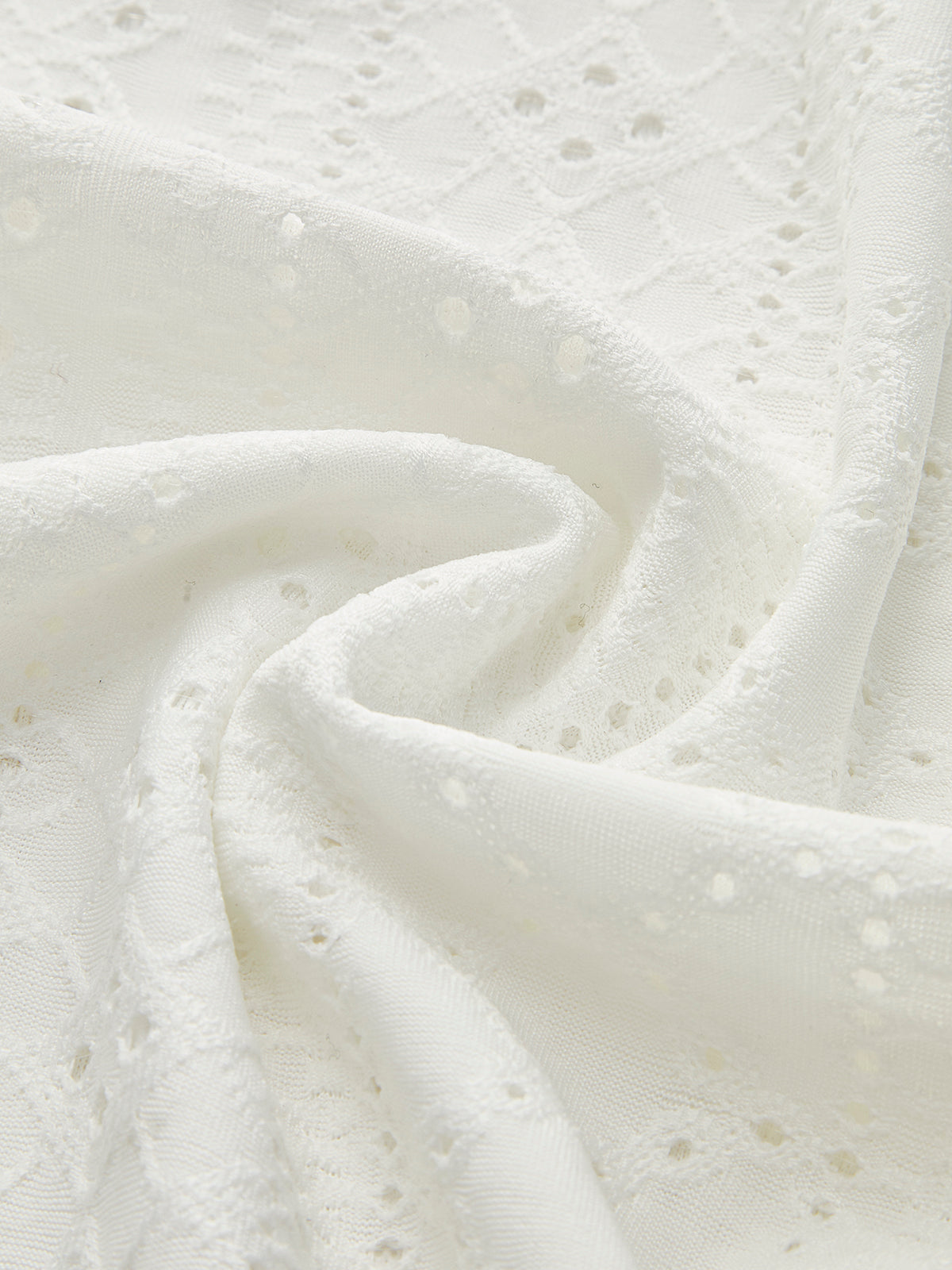 Semi-Sheer Stand Collar Side-Pleated Skinny Top