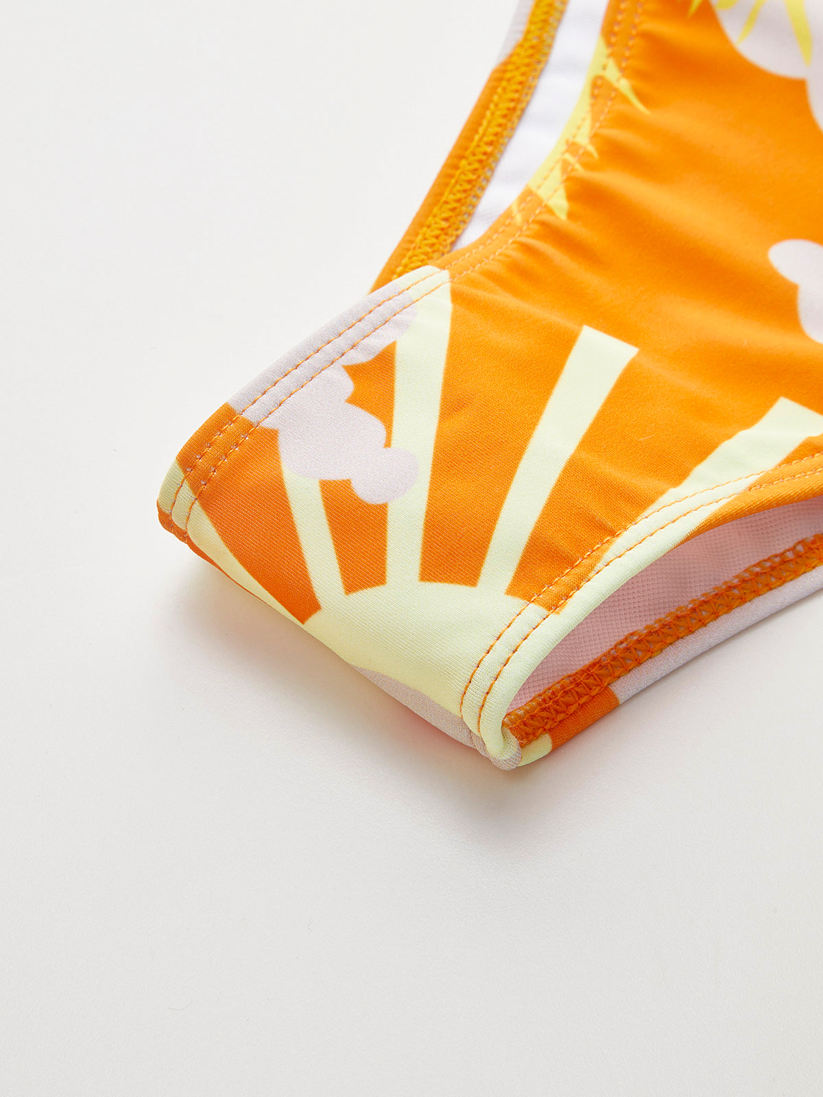 Tropical Print Bikini Set