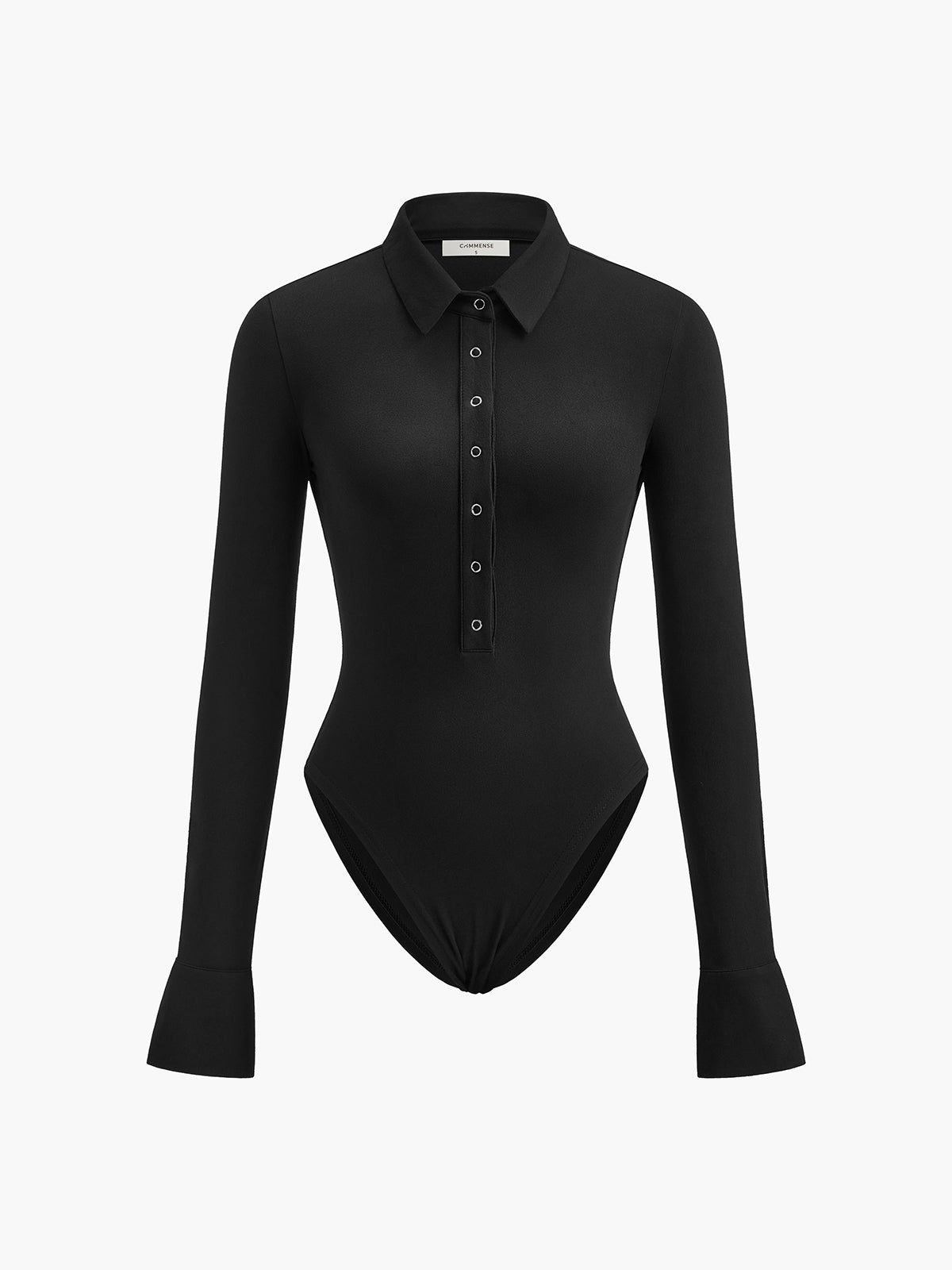 Button Down Collared Bodysuit
