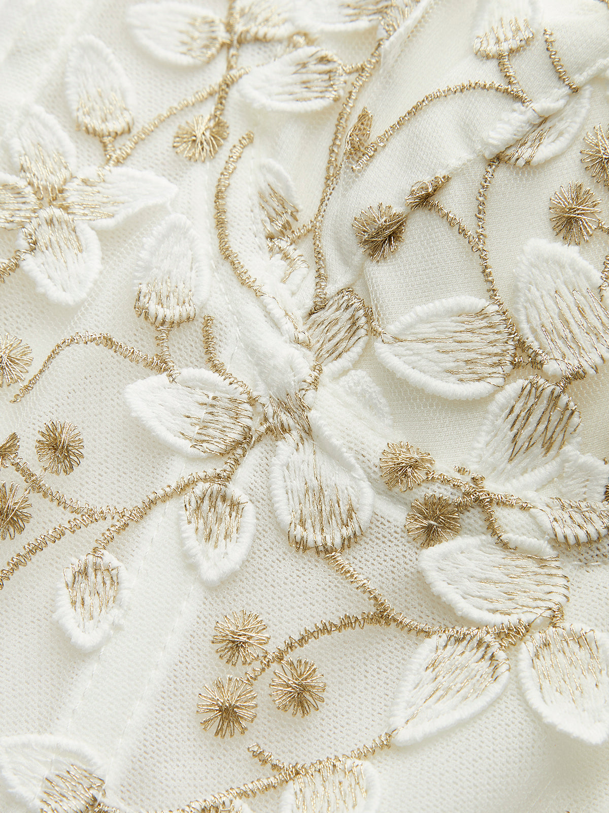 Floral Semi-Sheer Mesh Lace Crop Corset Top