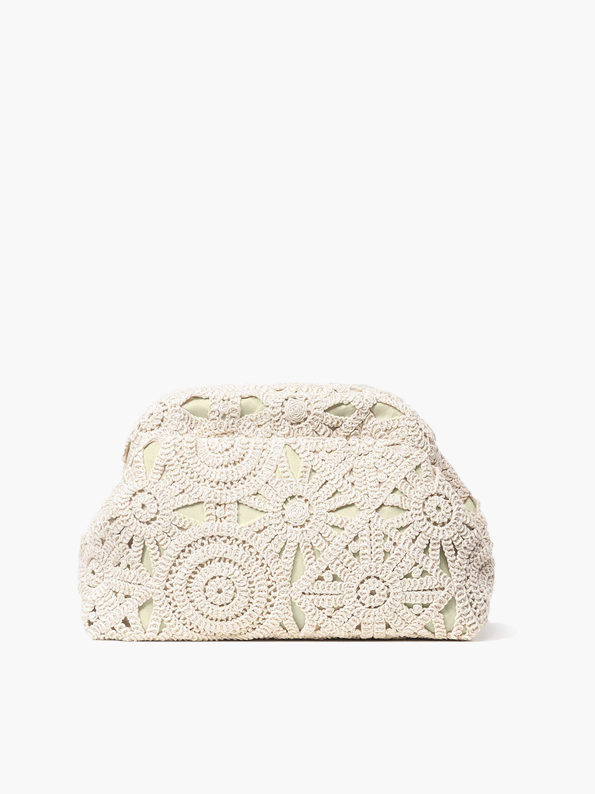 Crochet Lace Clutch Bag