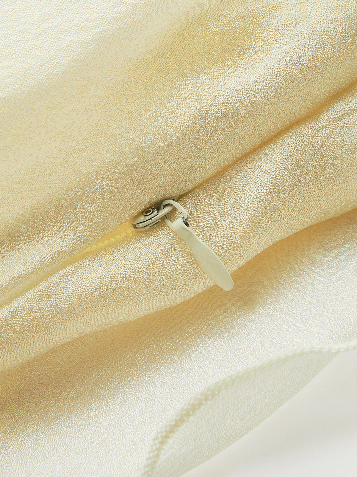 Ruffle Detail Keyhole Back Top