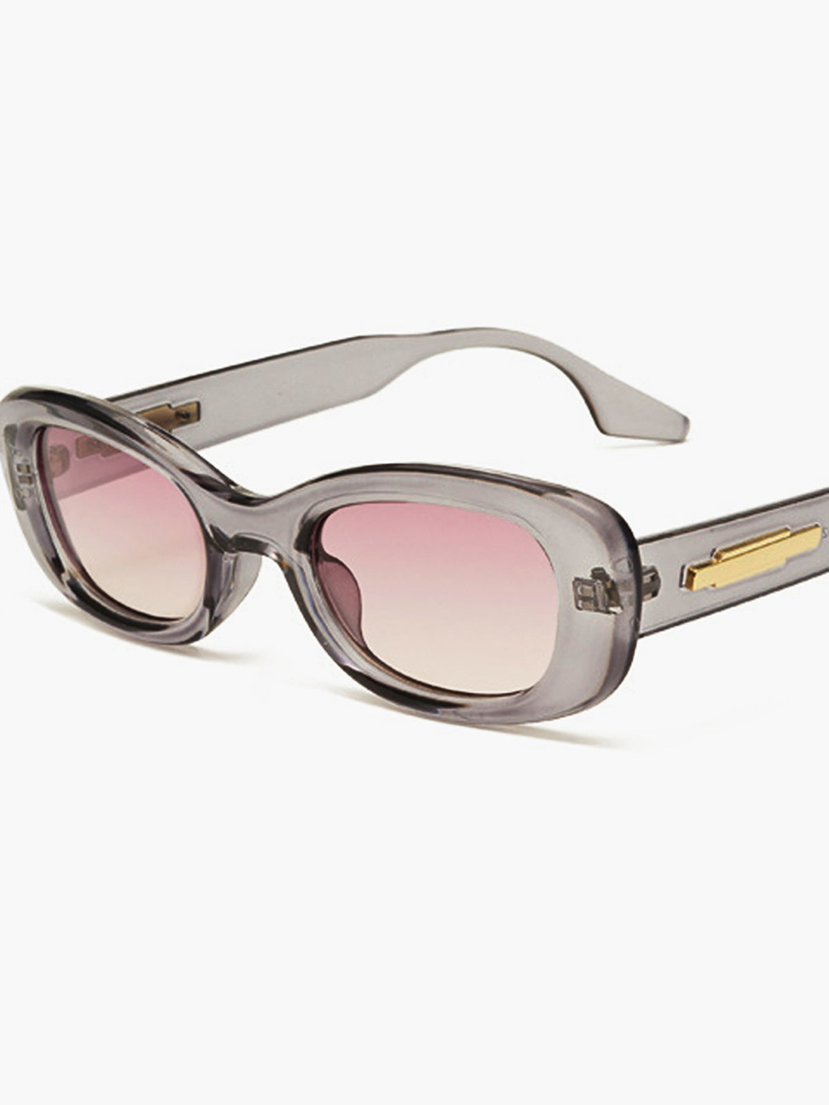 Crystal Color Frame Sunglasses