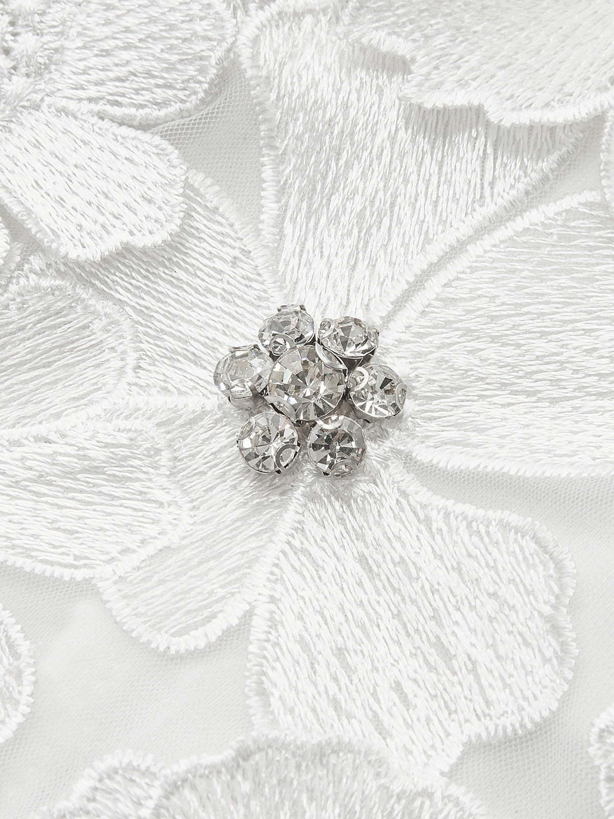 Embroidered Floral Sweetheart Corset