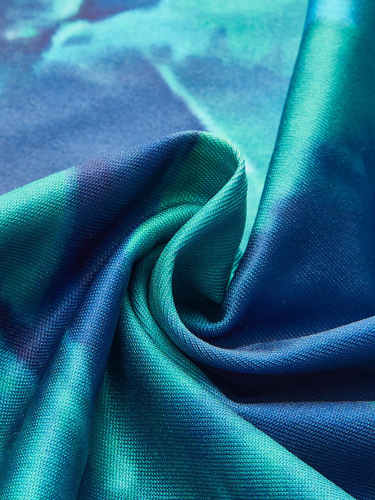 Criss-Cross Tie Back Printed Dress