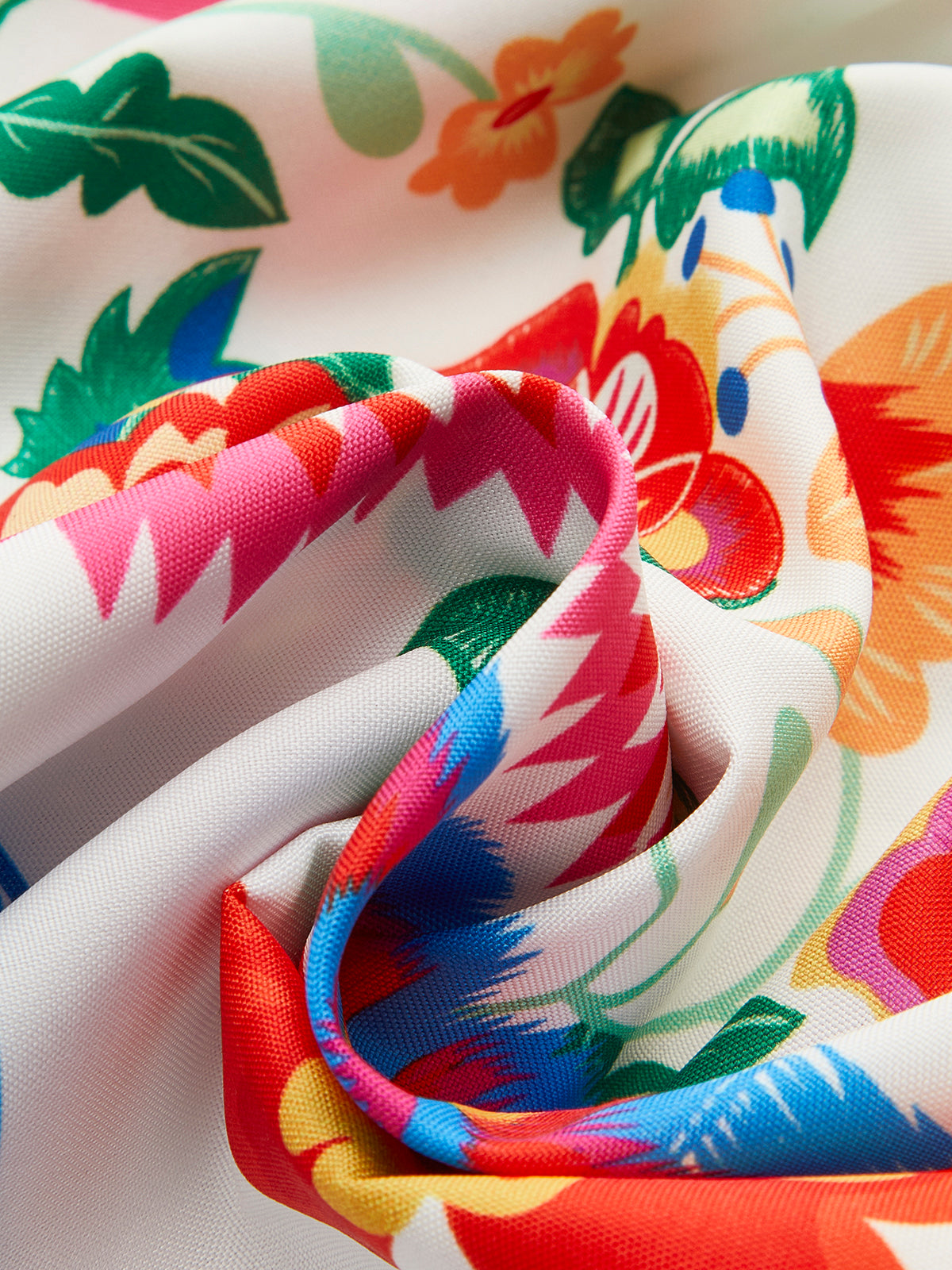 Off-Shoulder Floral Print Dress With Belt