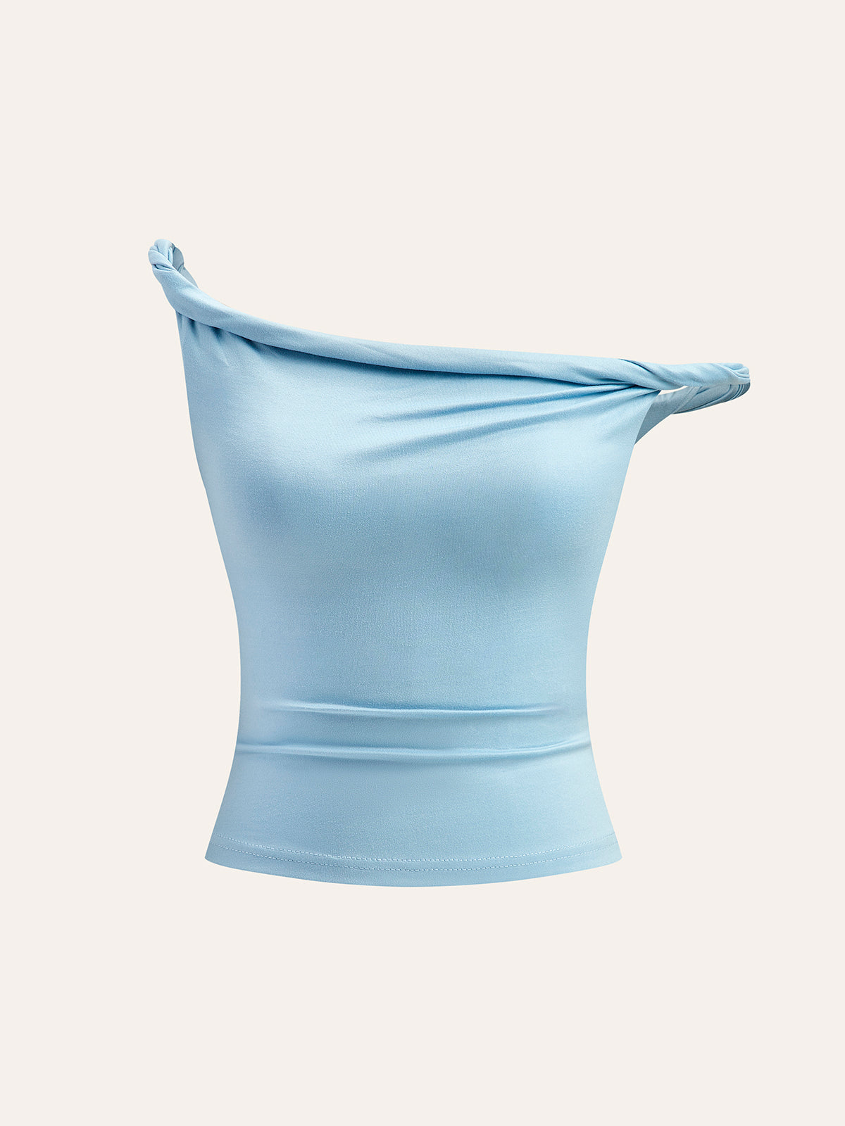 Asymmetrical Neck Tank Top