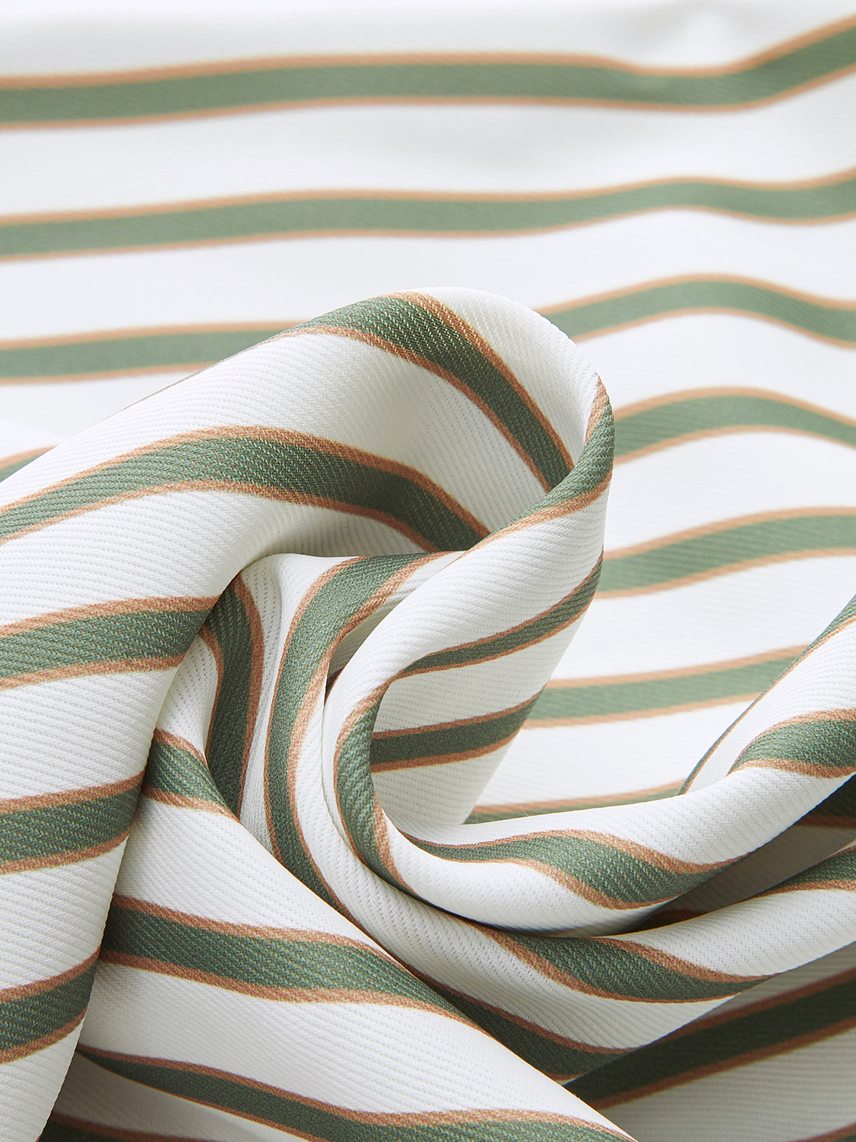 Striped Mid-Waist Wide Leg Pants