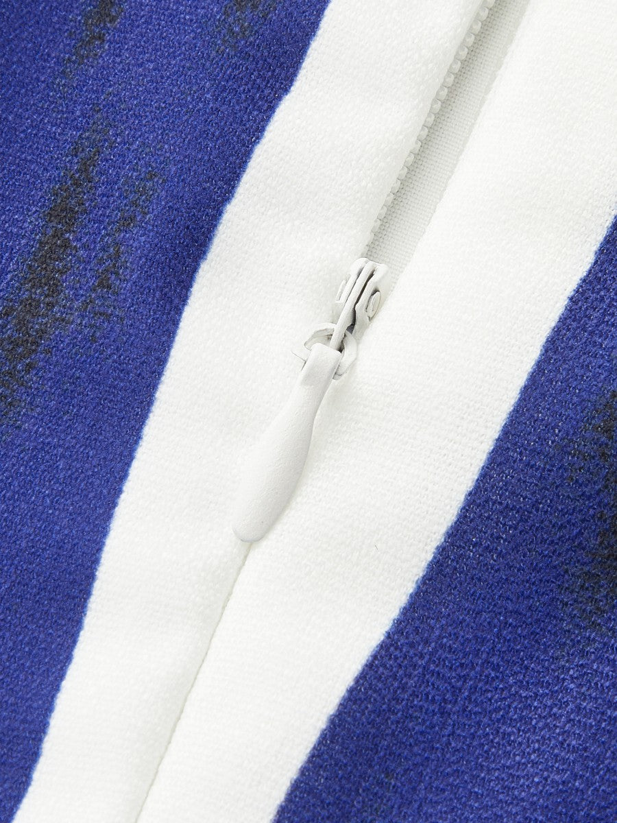 Floral Print Puff Sleeve Skirt Set With Pockets