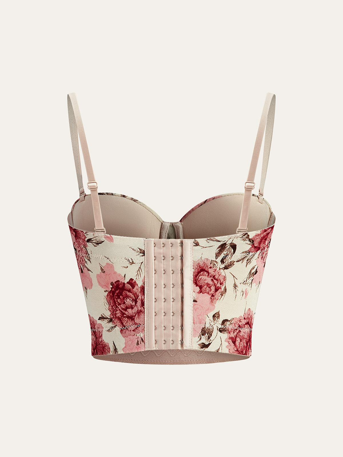 Floral Print Corset Top