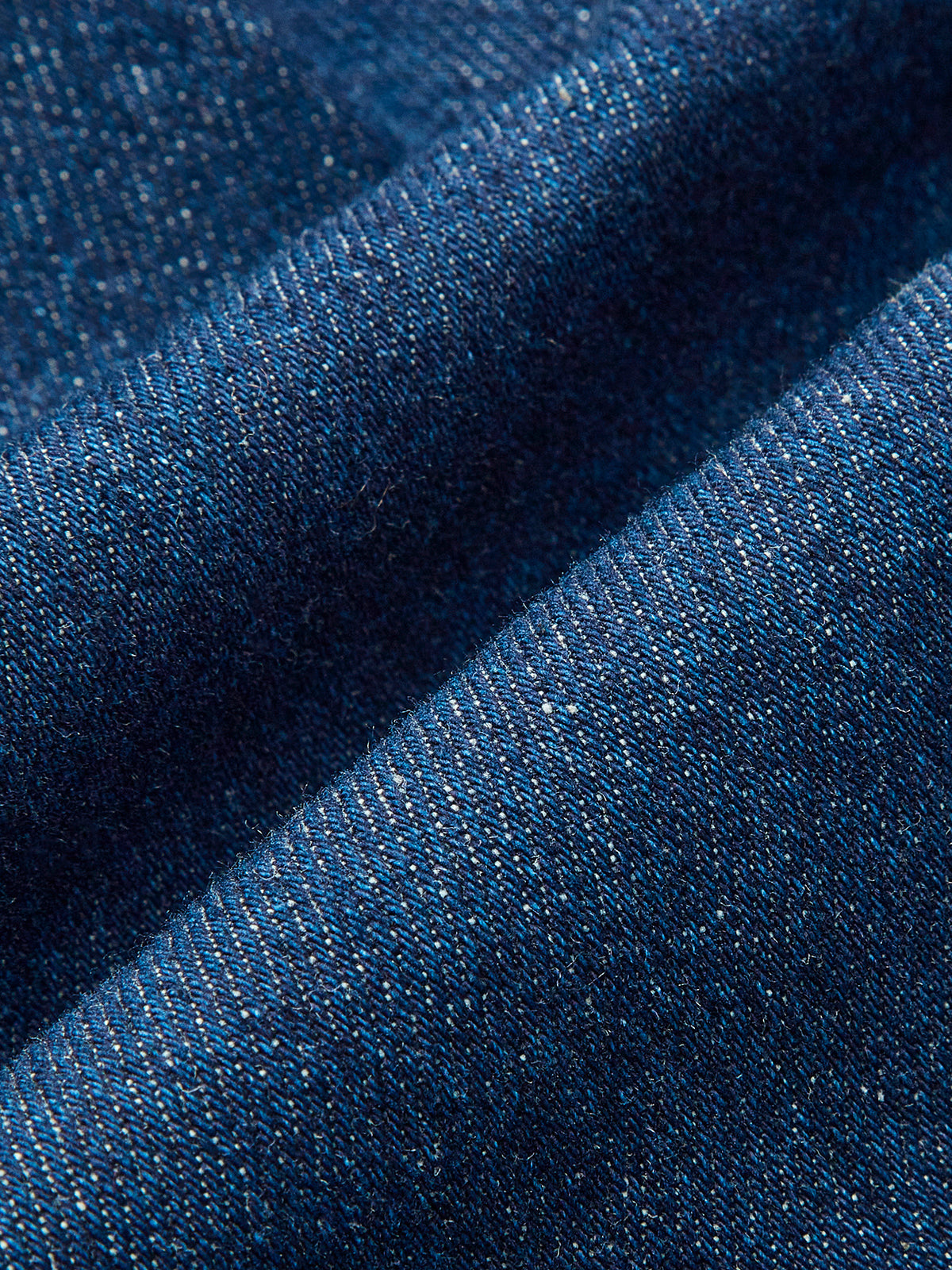 Cross-Back Denim Flared Dress