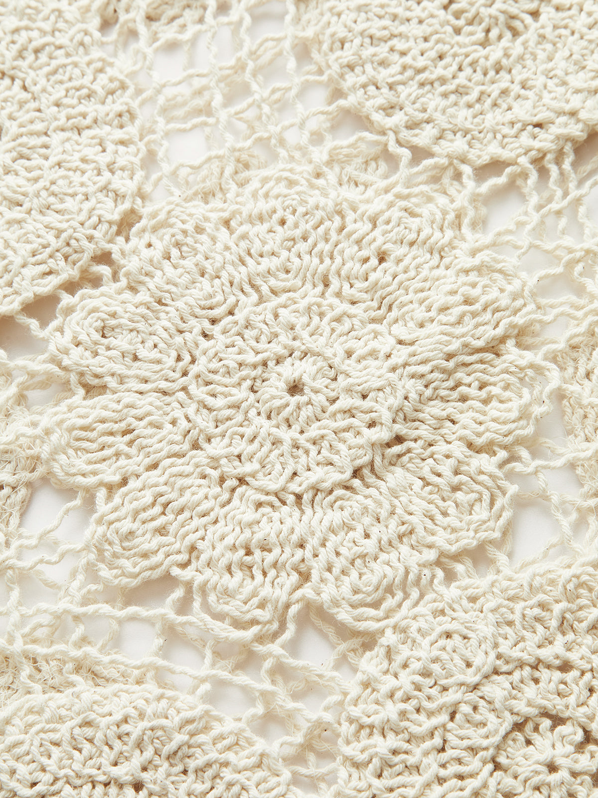 Sleeveless Cotton Jacquard Sweater Vest