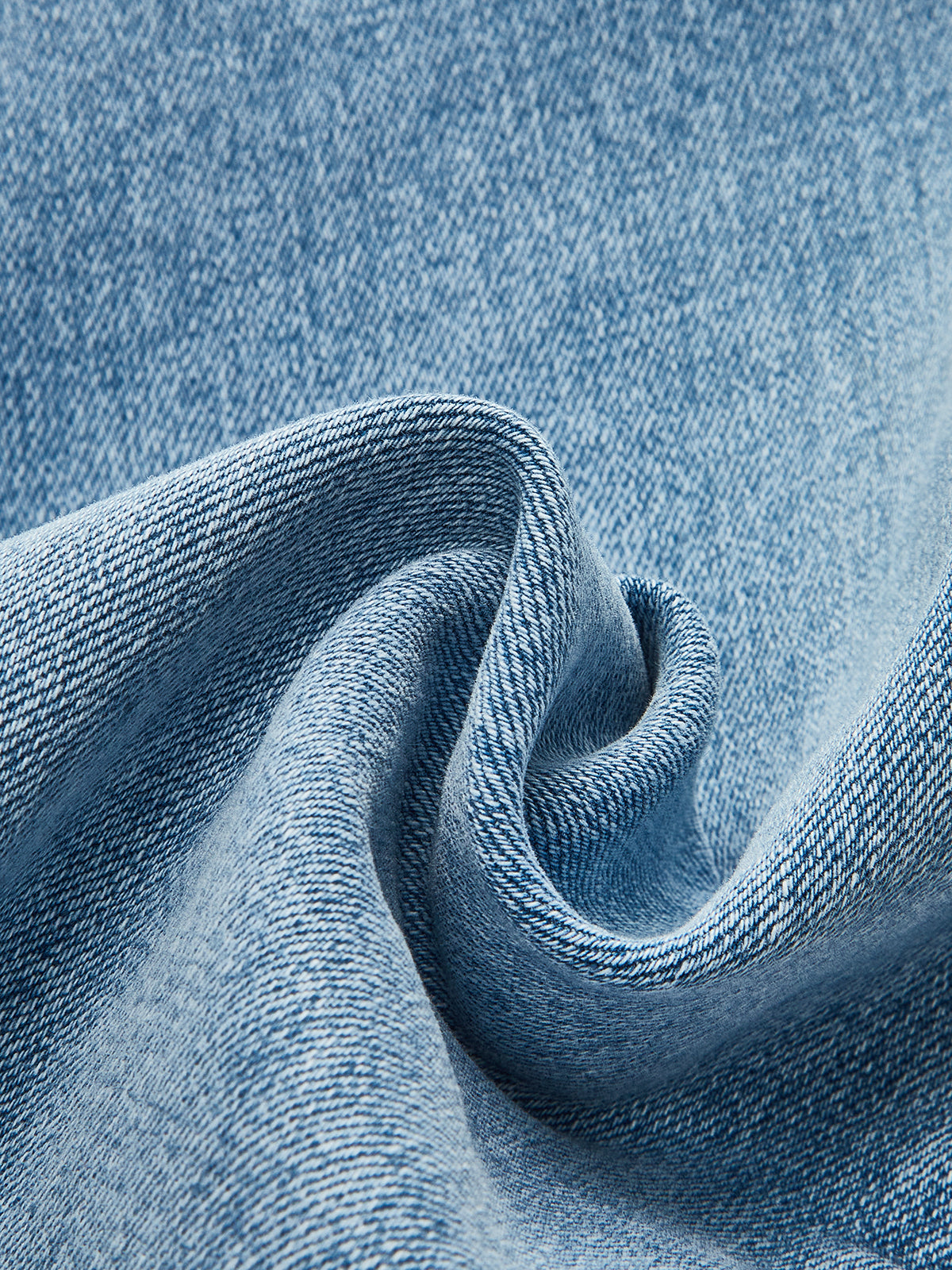 Mid-Waisted Button-fly Flared Jeans