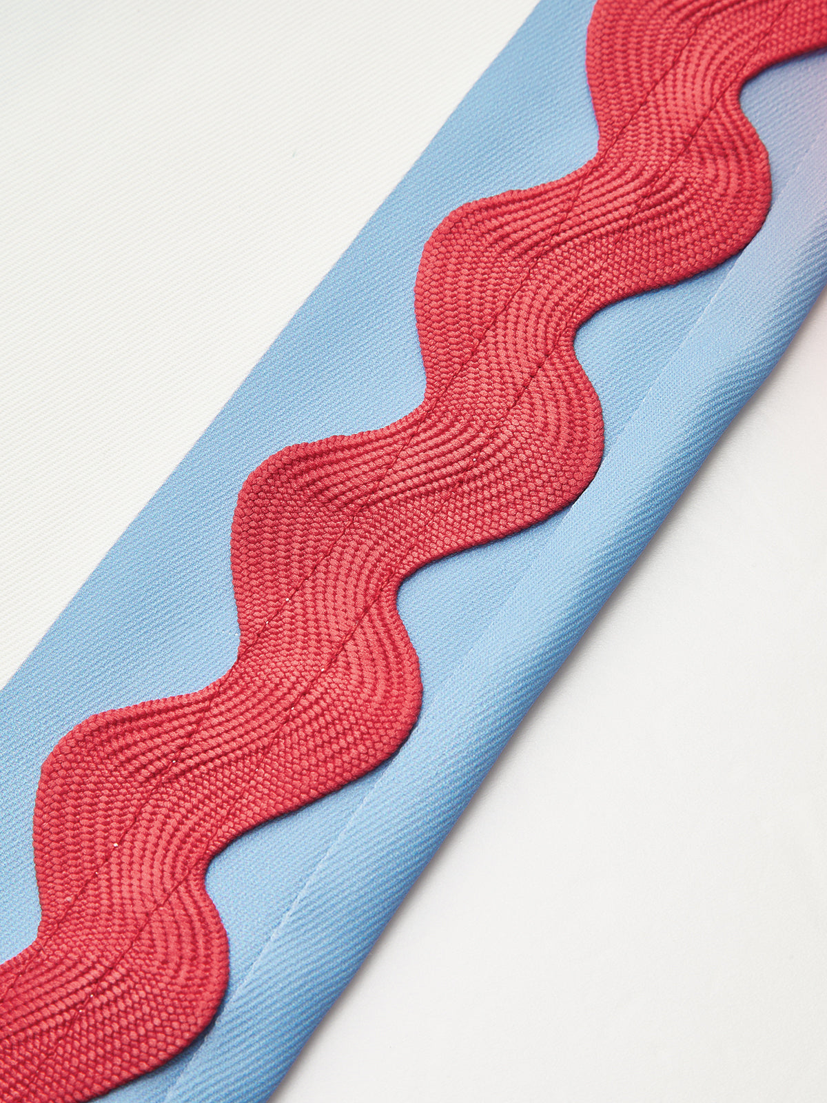 Striped Pocketed Pants with Ric-Rac Trim