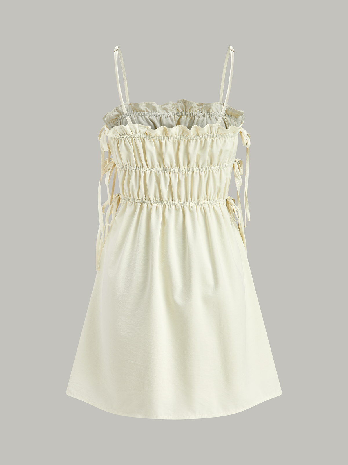 Drawstring Waist Cami Dress