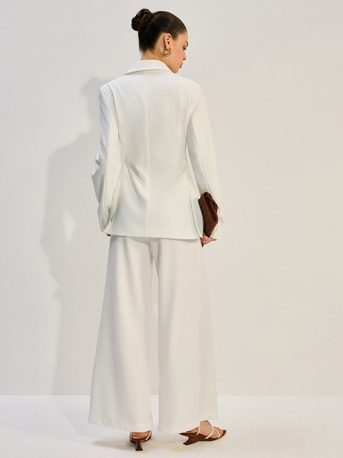 Oversized Belted Blazer