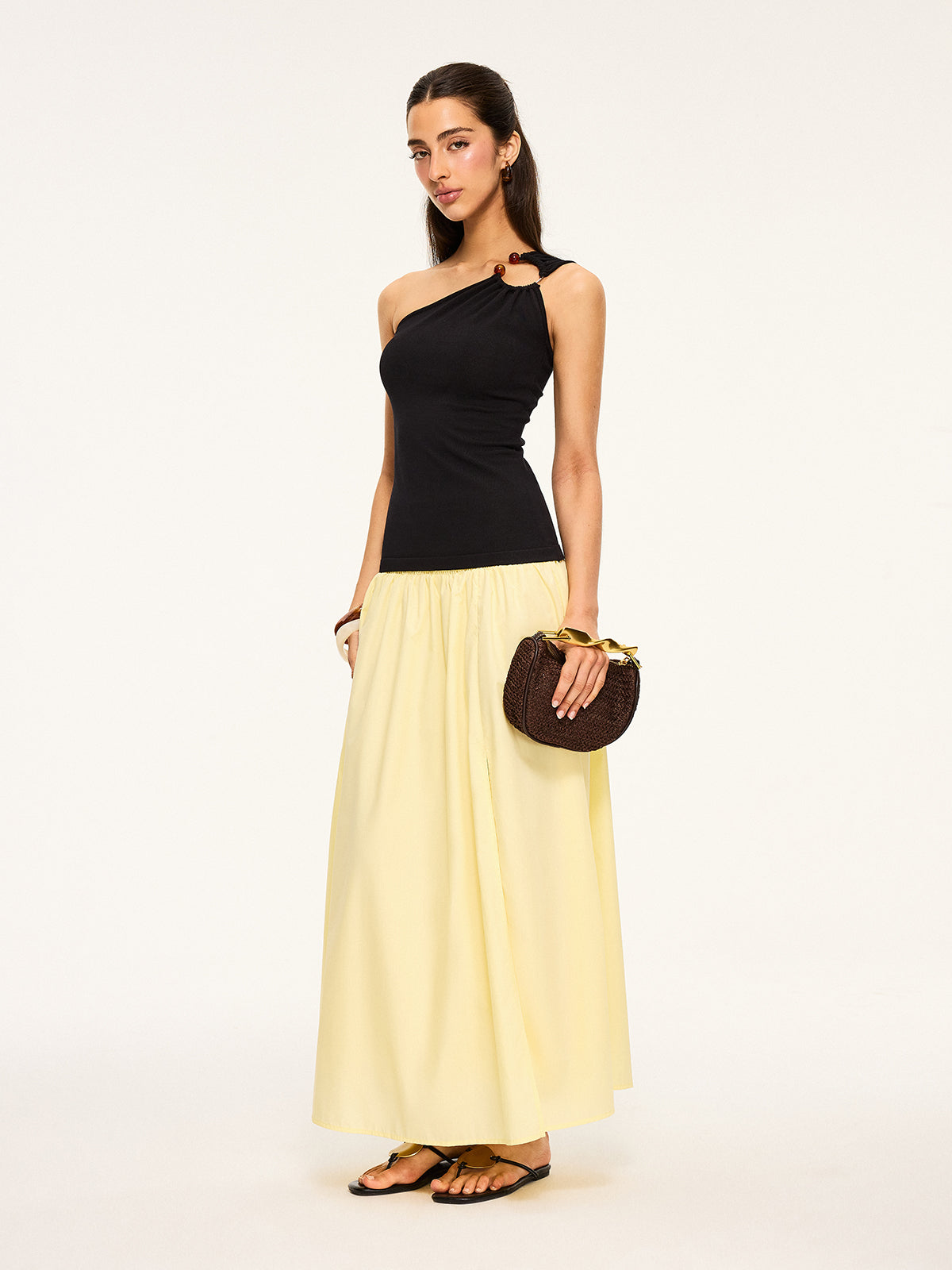 Asymmetrical One-Shoulder Top