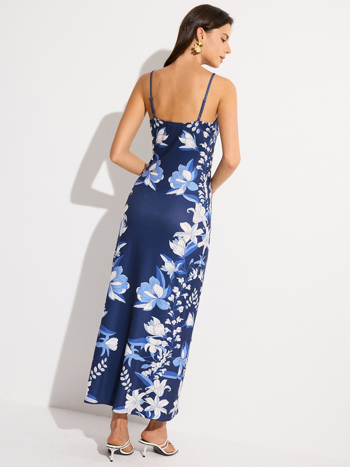 Floral Print Maxi Dress
