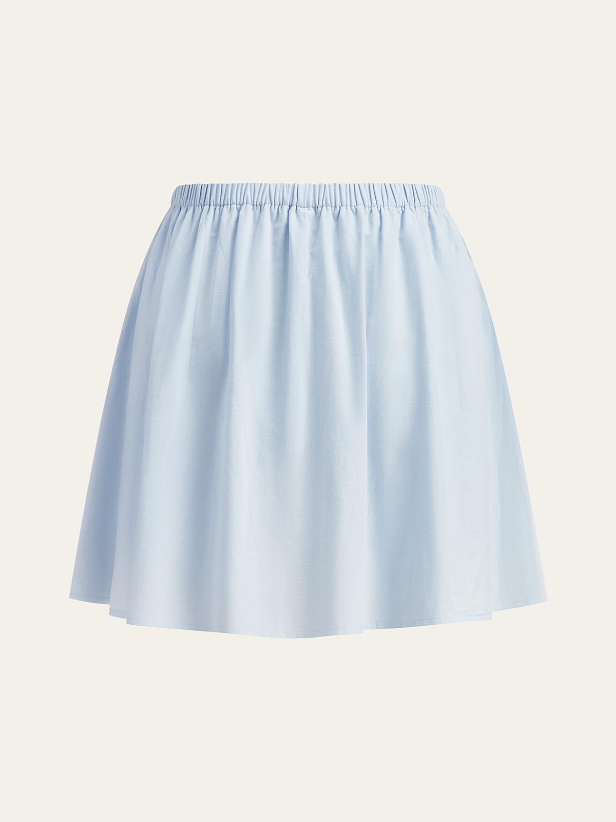 Halter Neck Top and Drawstring Skirt Set