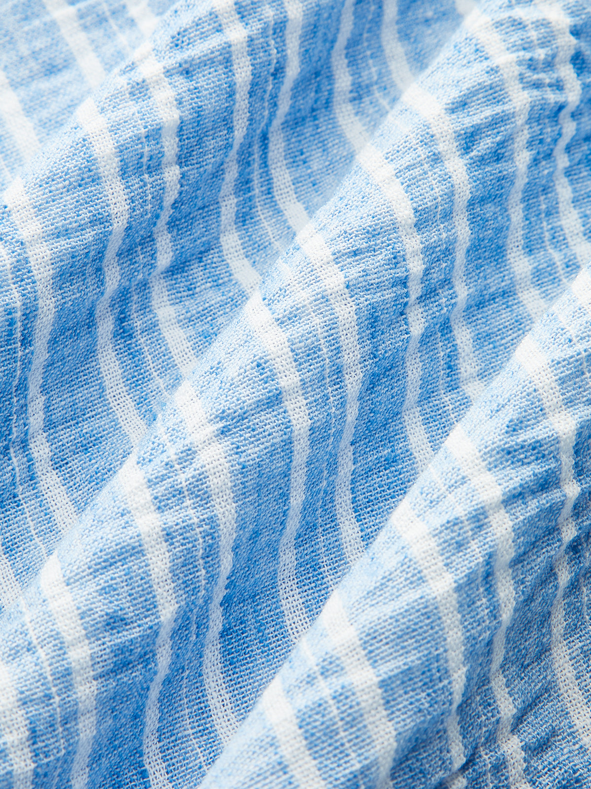 Striped Open-Back Dress with Lace Detail