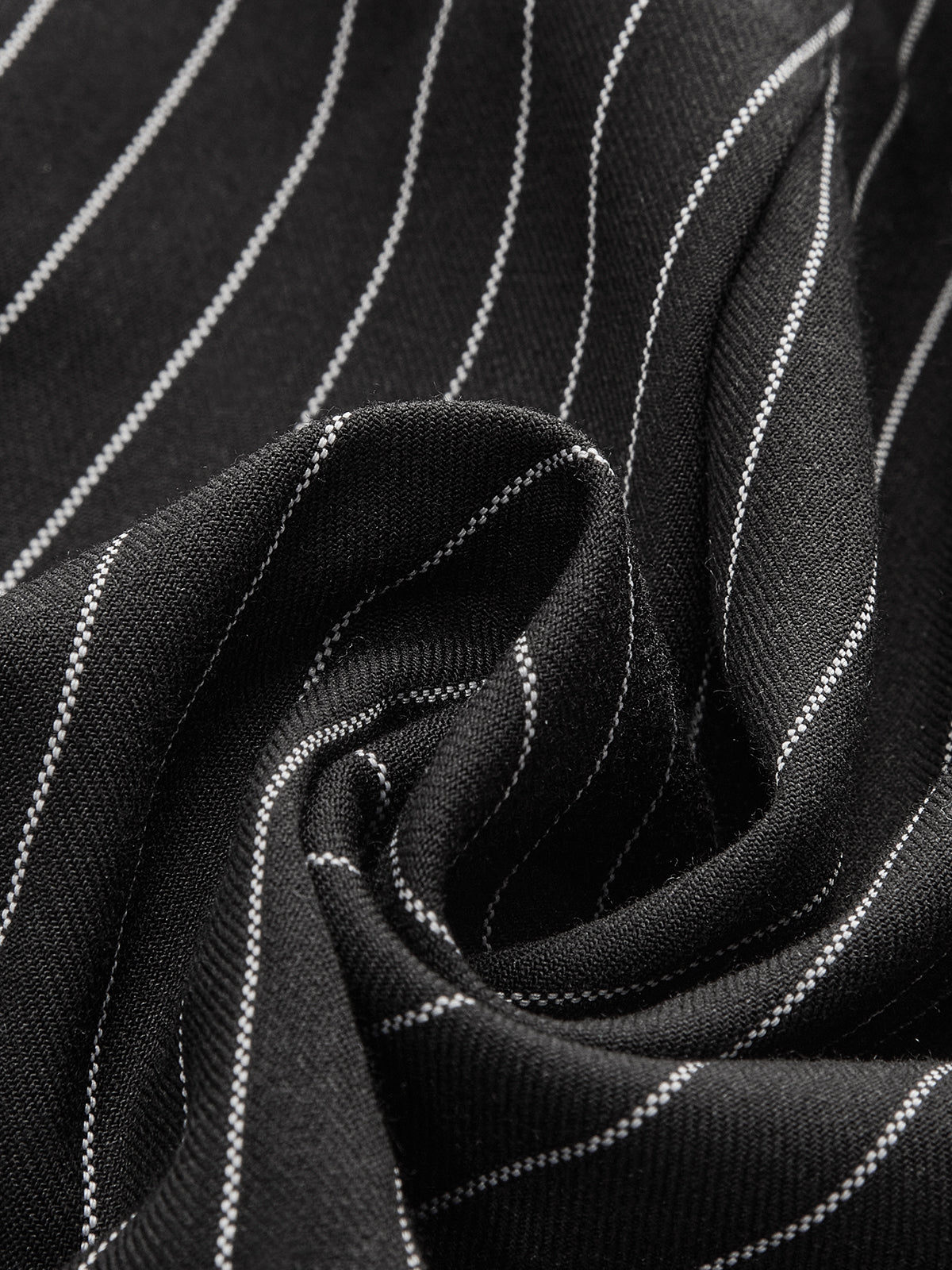 Belted Striped Shorts