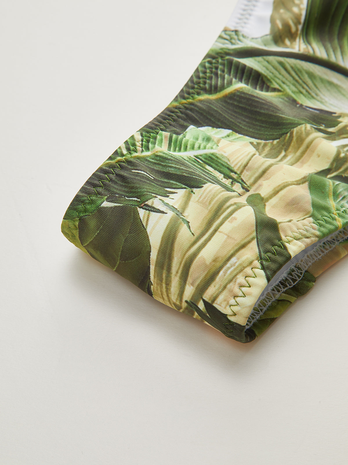 Print Chain Tie-Side Bikini Bottom