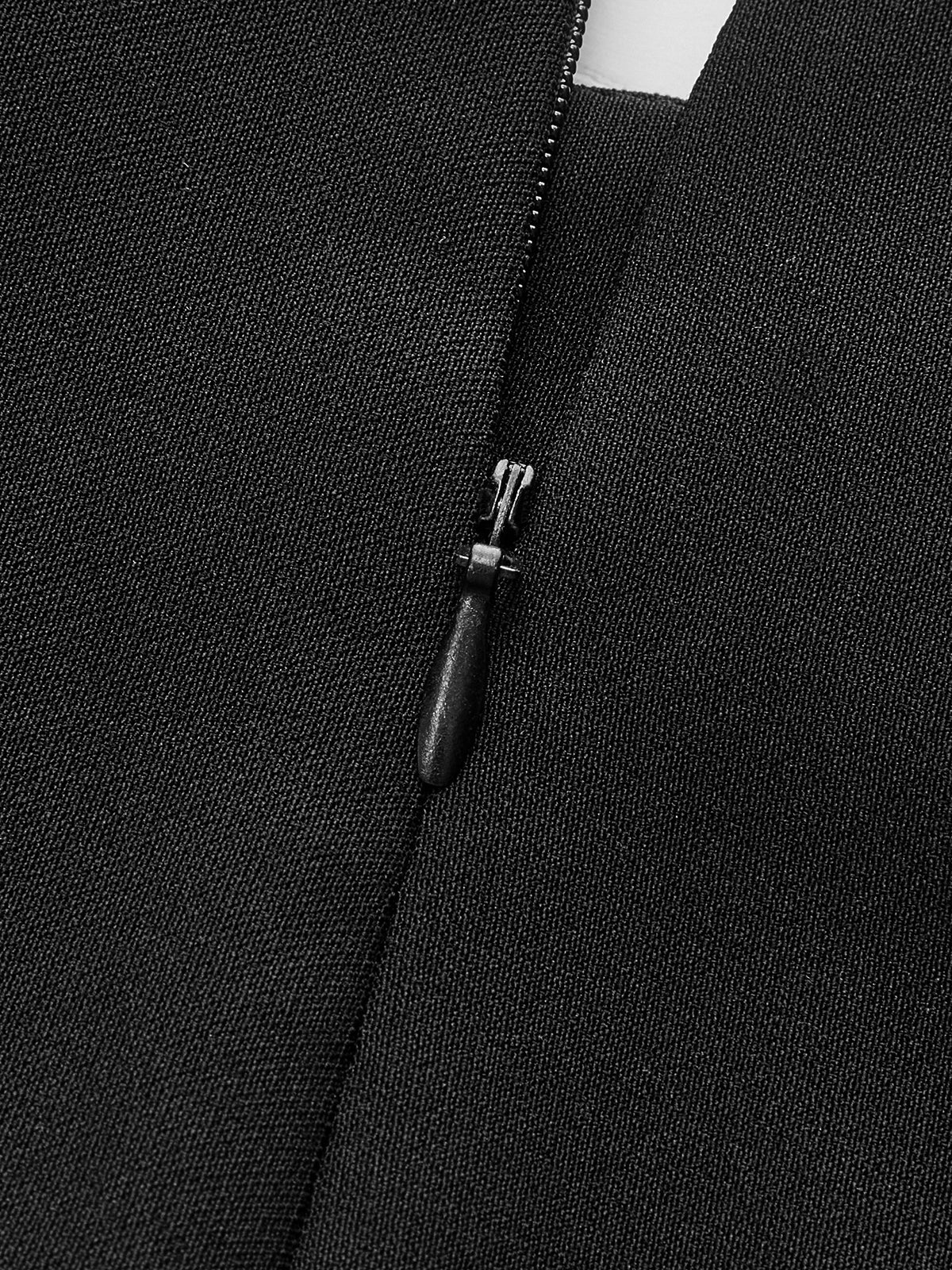 Asymmetrical Metal Decor Skirt