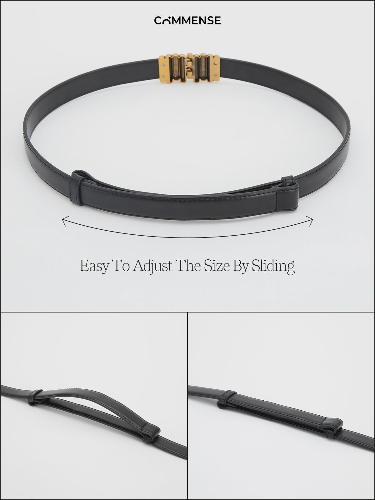 Vintage Faux Leather Belt