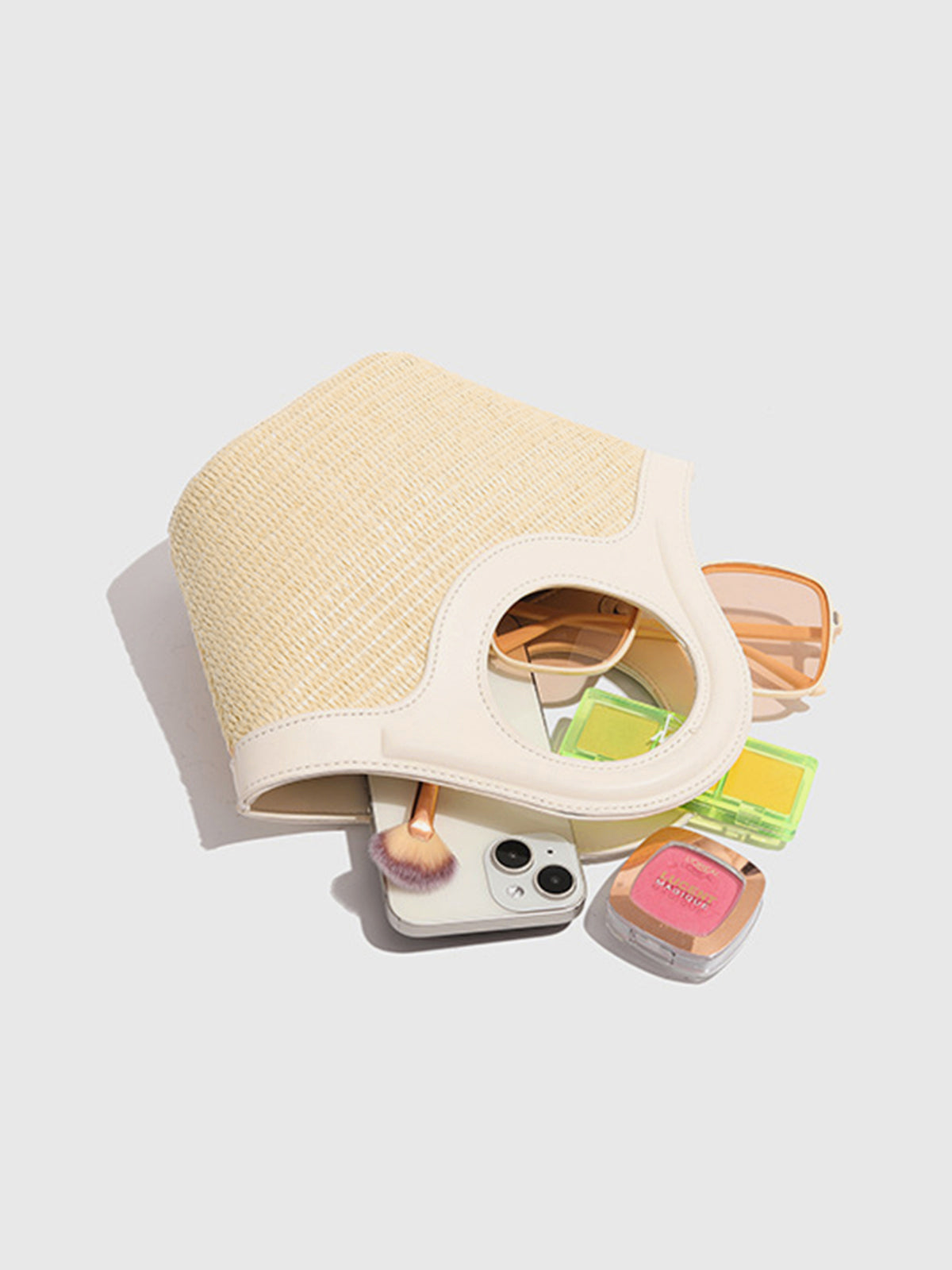 Ivory Strand Circle Bag