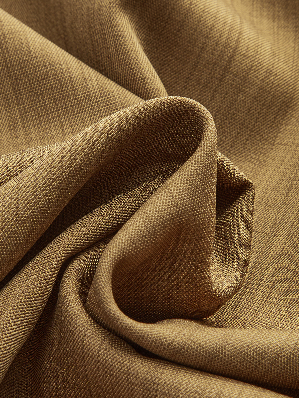 Belted Pleated Midi Skirt