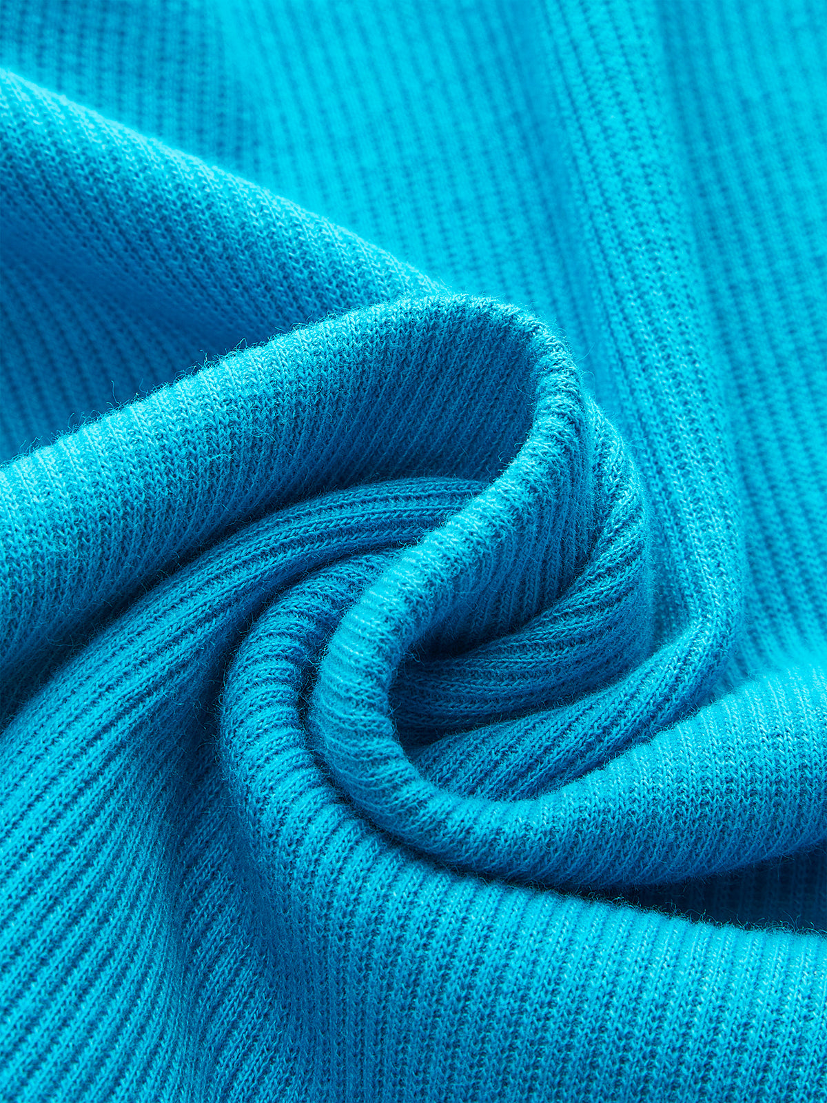 Ribbed Halter Neck Knot Top