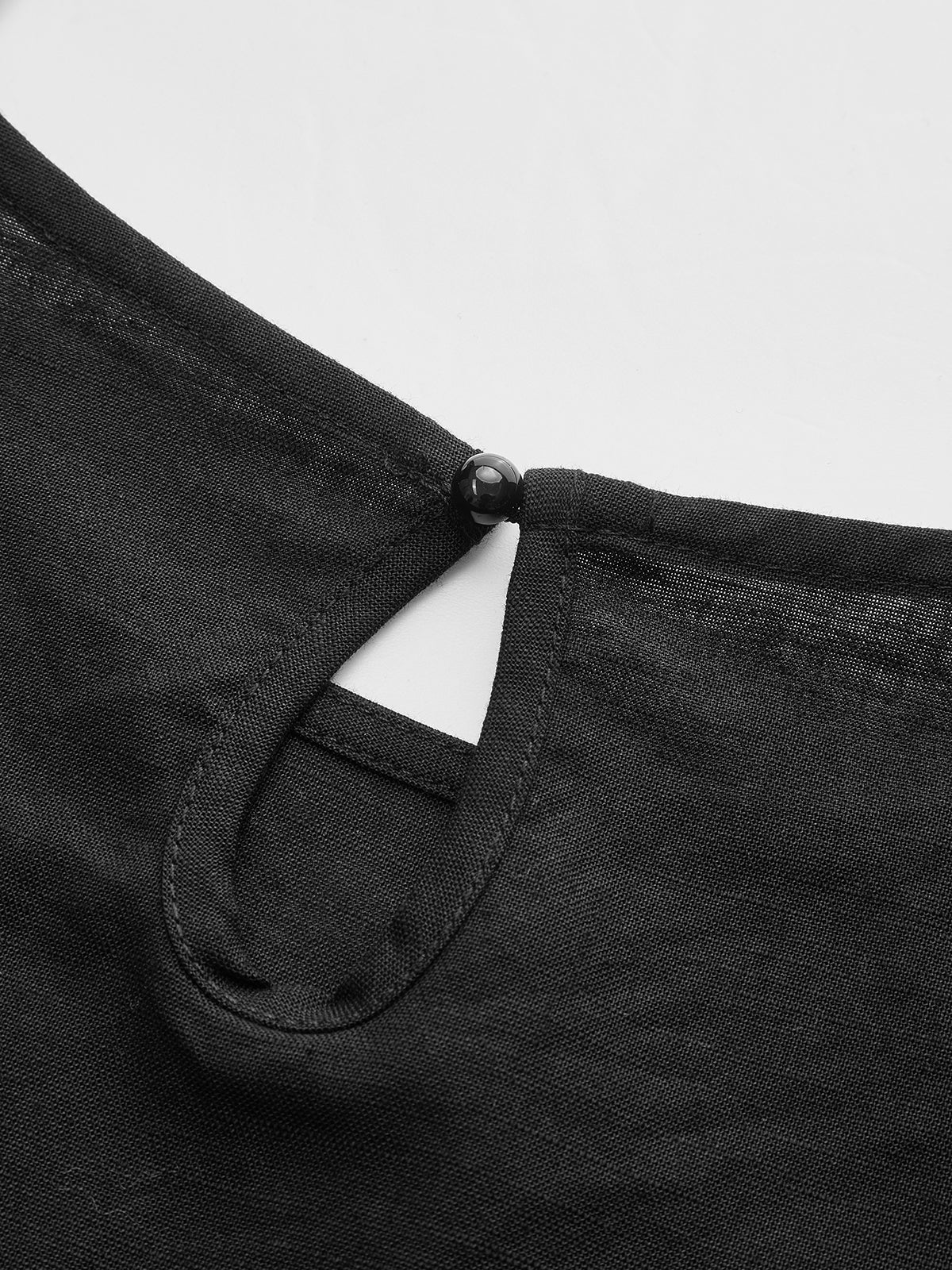 Contrast Trim Maxi Dress