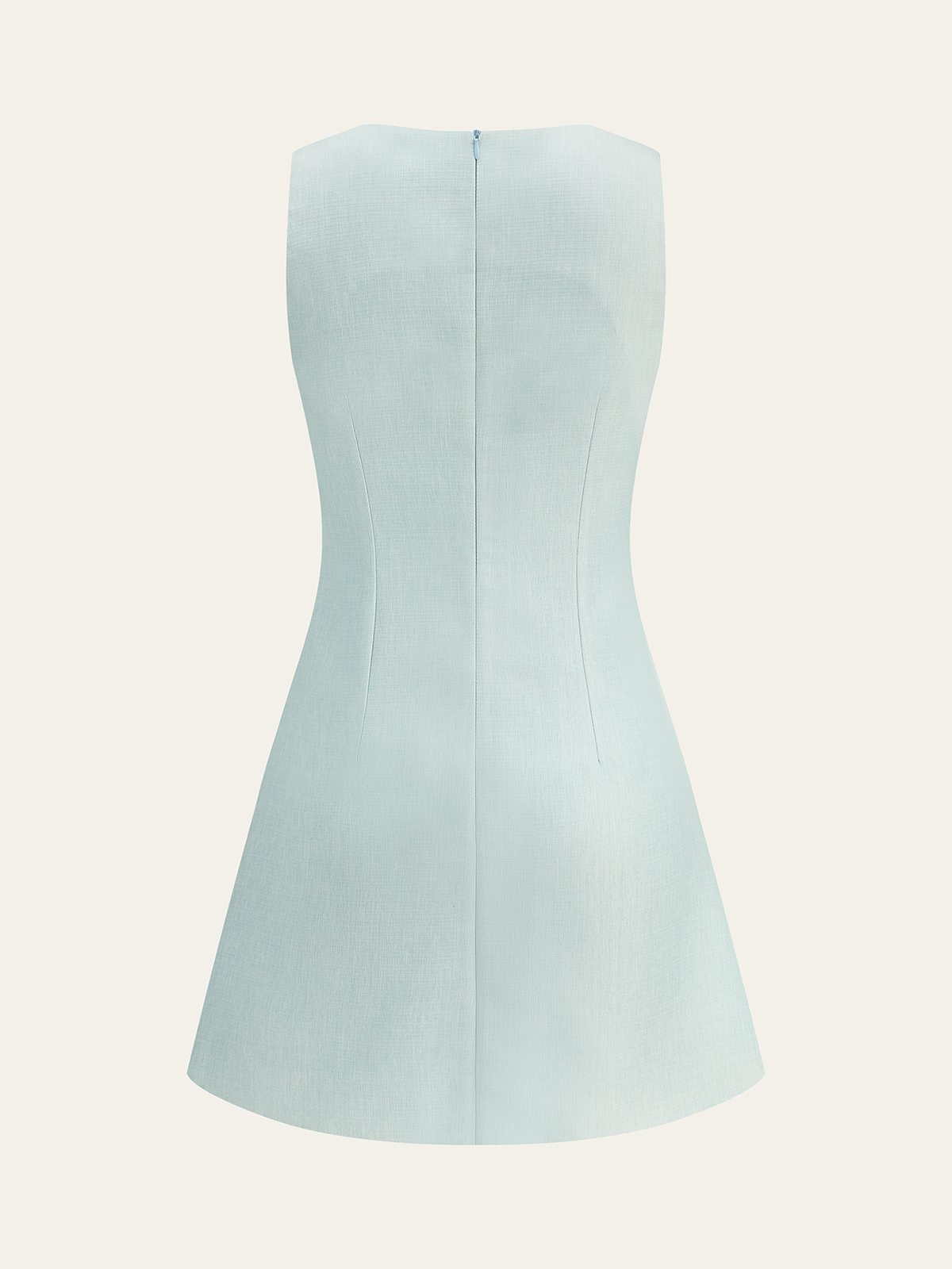 Floral Print Decor Pocket Dress