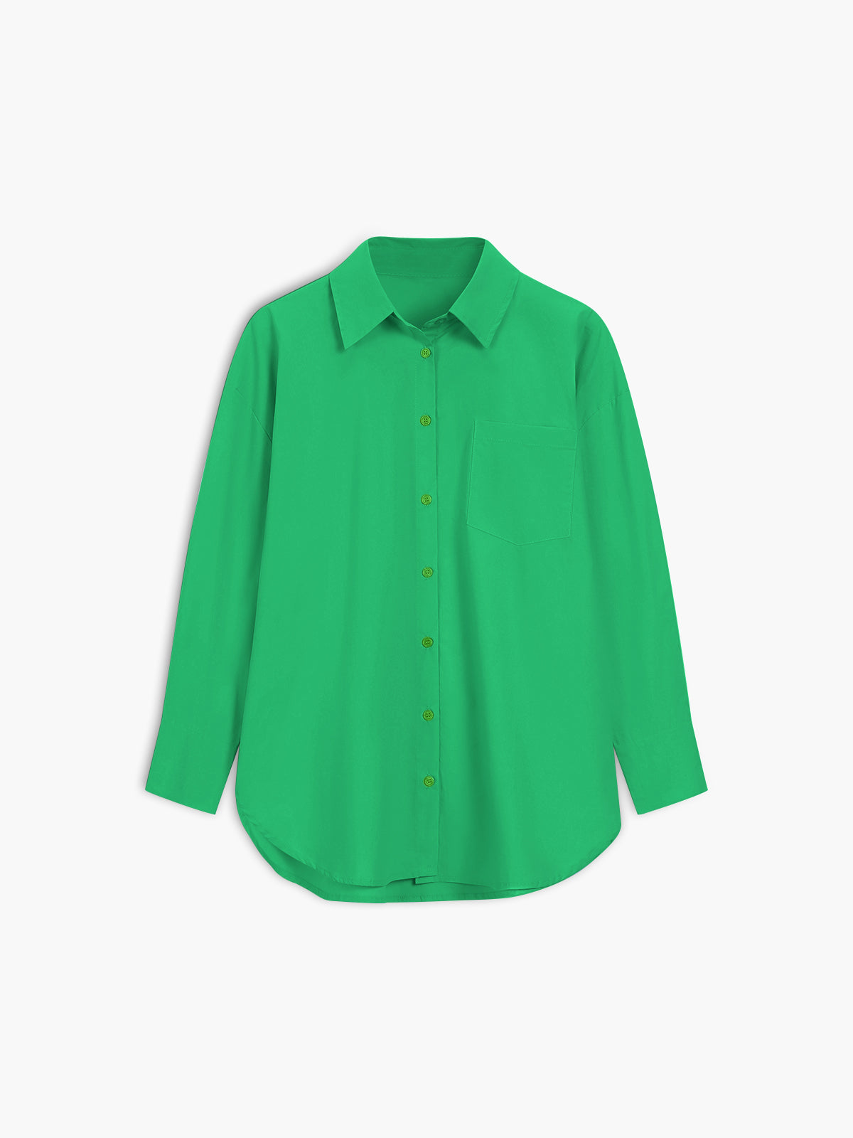 Lavender Button Down Oversized Shirt