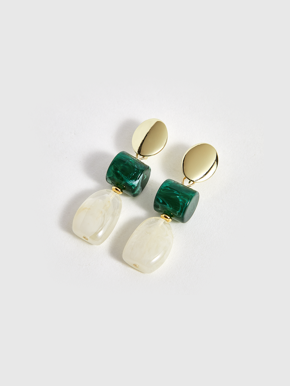 Geometric Drop Earrings