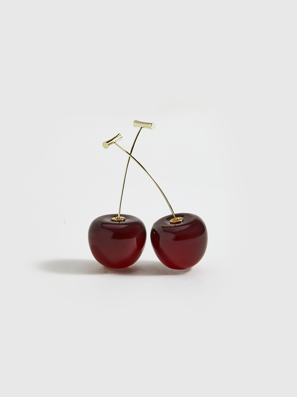 Cherry Shaped Dangle Earrings