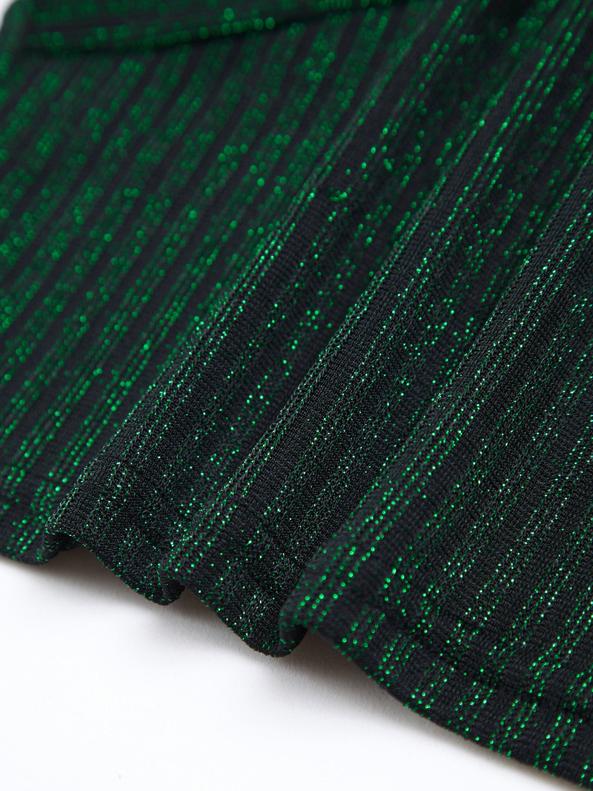 Glitter Sweetheart Tube Crop Top