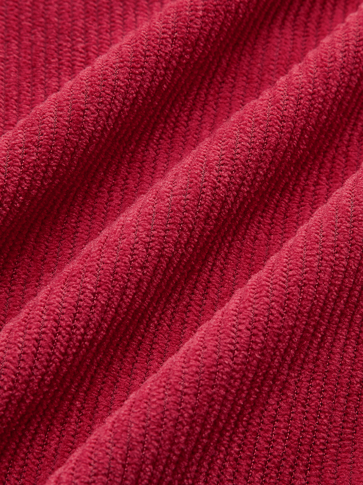 Button-Decor Corduroy Zipper Skort