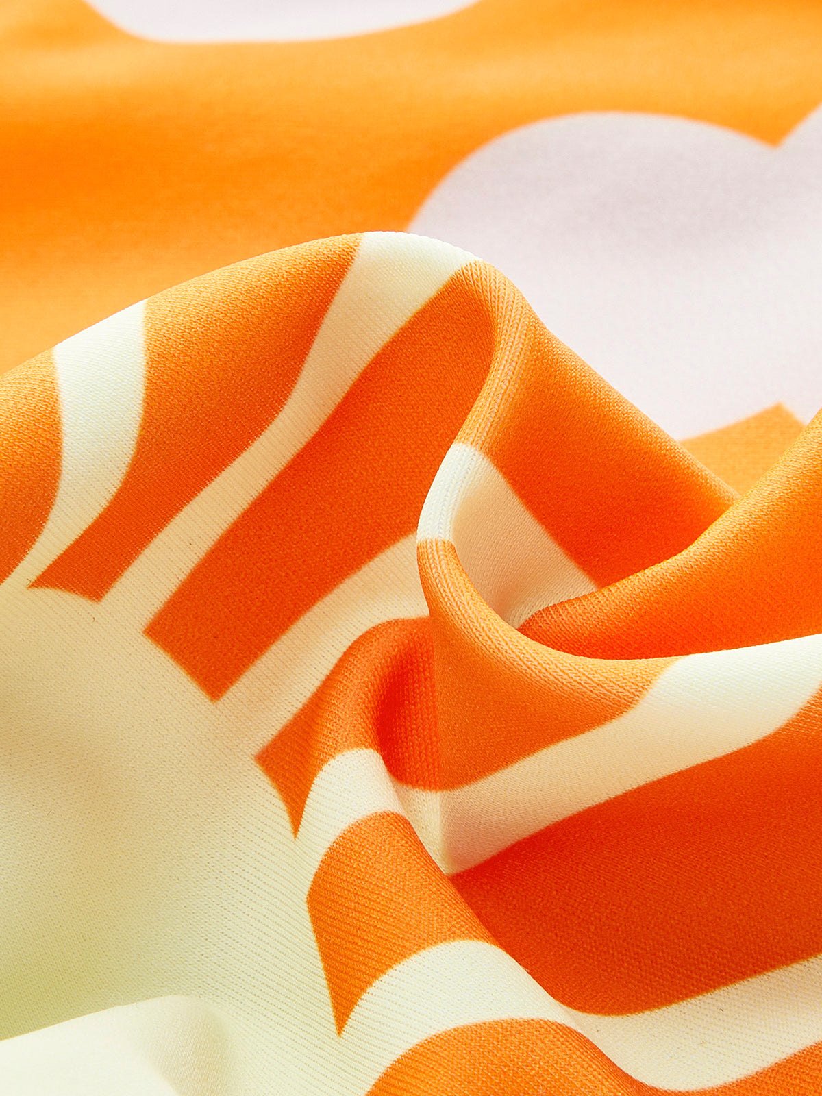 Tropical Print Back Cut-Out One-Piece Swimsuit