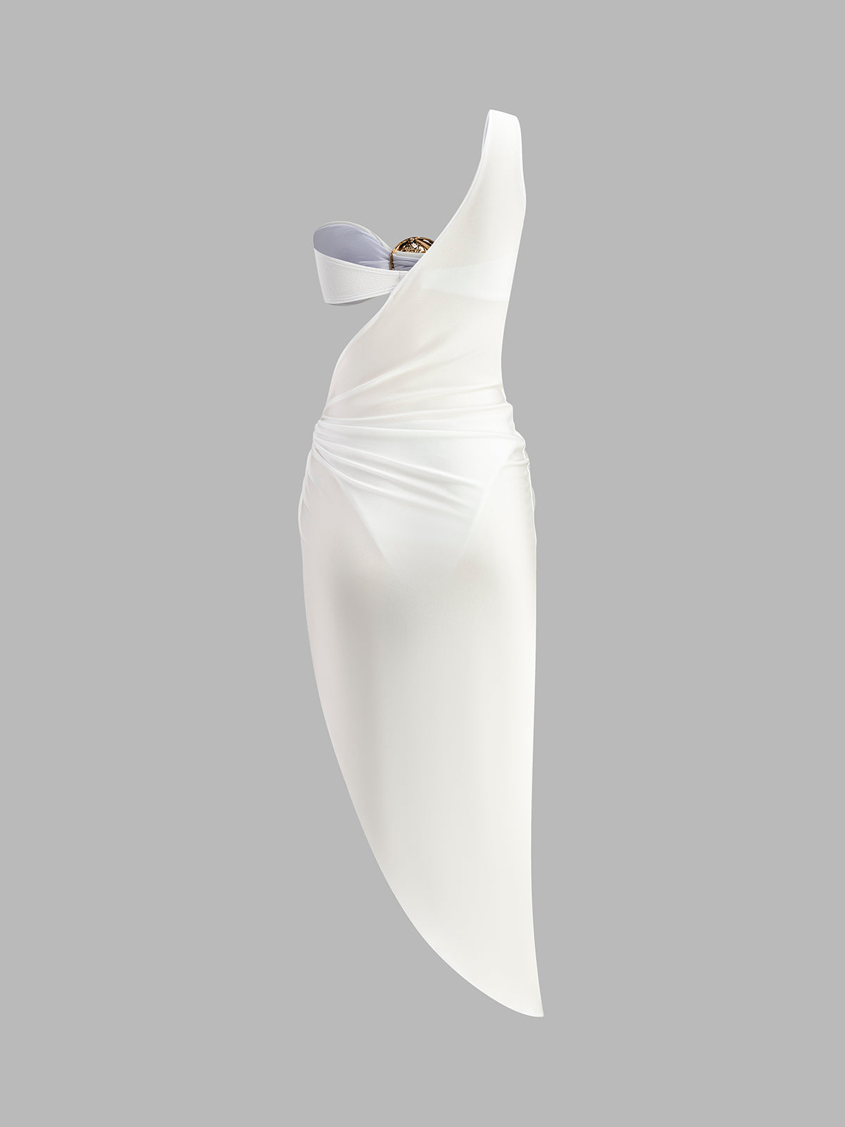 Gold Detail Bikini With Cover-Up