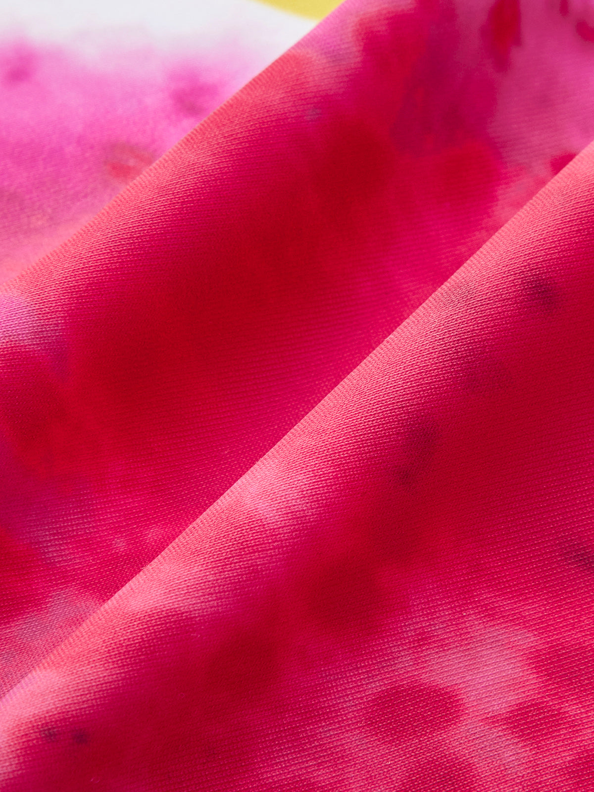 Jersey Cut-Out Floral One-Piece Swimsuit