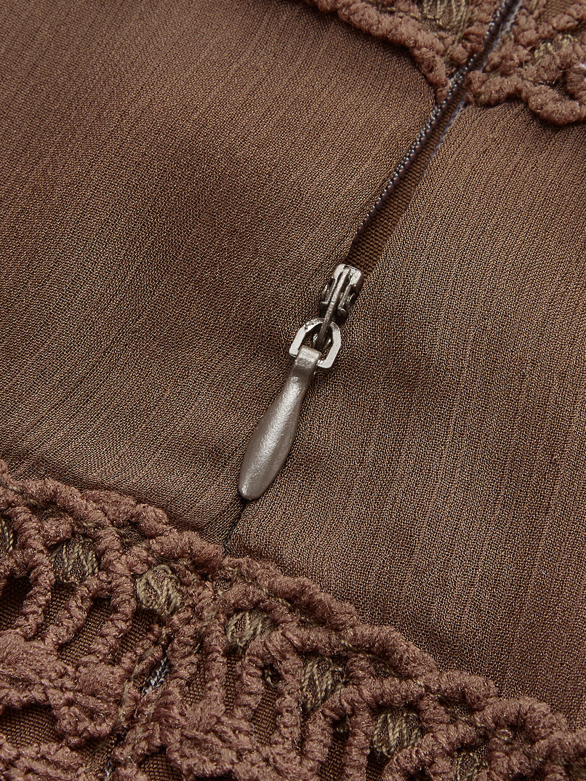 Boho Semi-Sheer Chiffon Dress