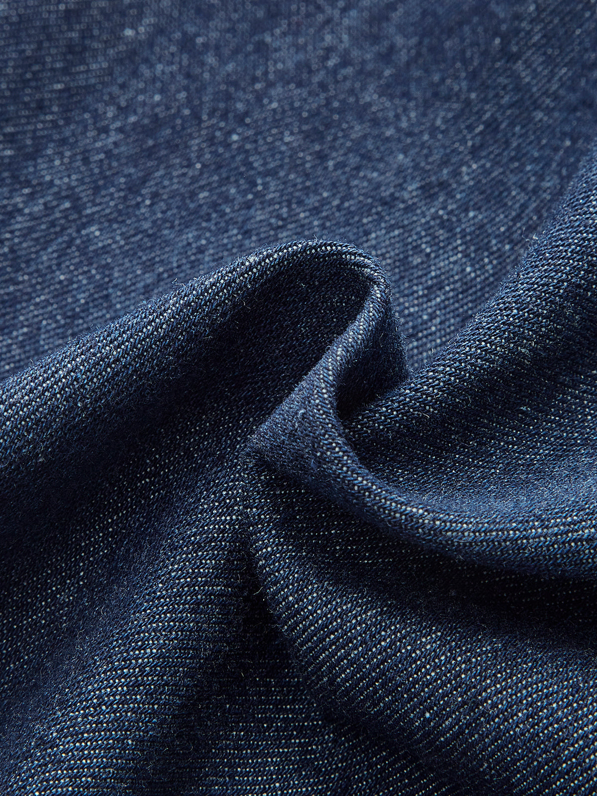 V-Neck Sleeveless Button Denim Dress