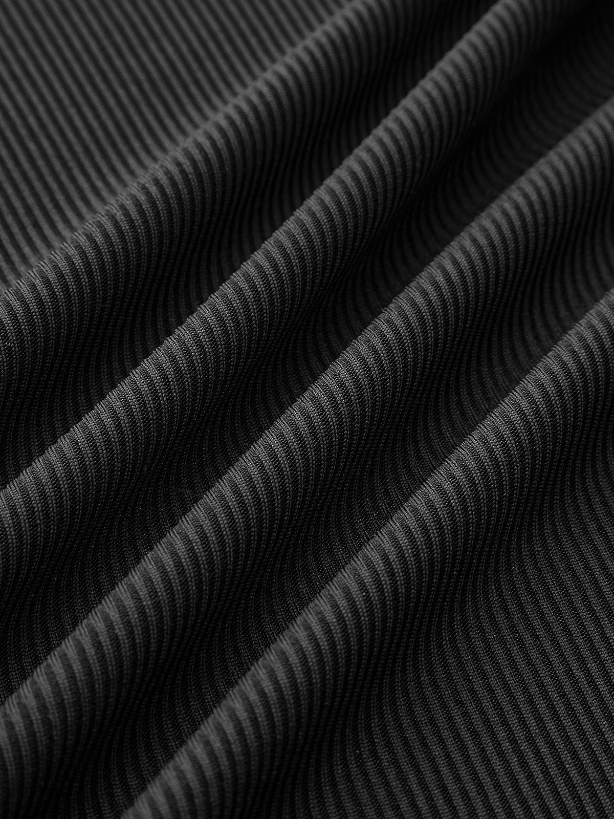 Semi-Sheer Mesh Sleeve Ribbed Bodysuit