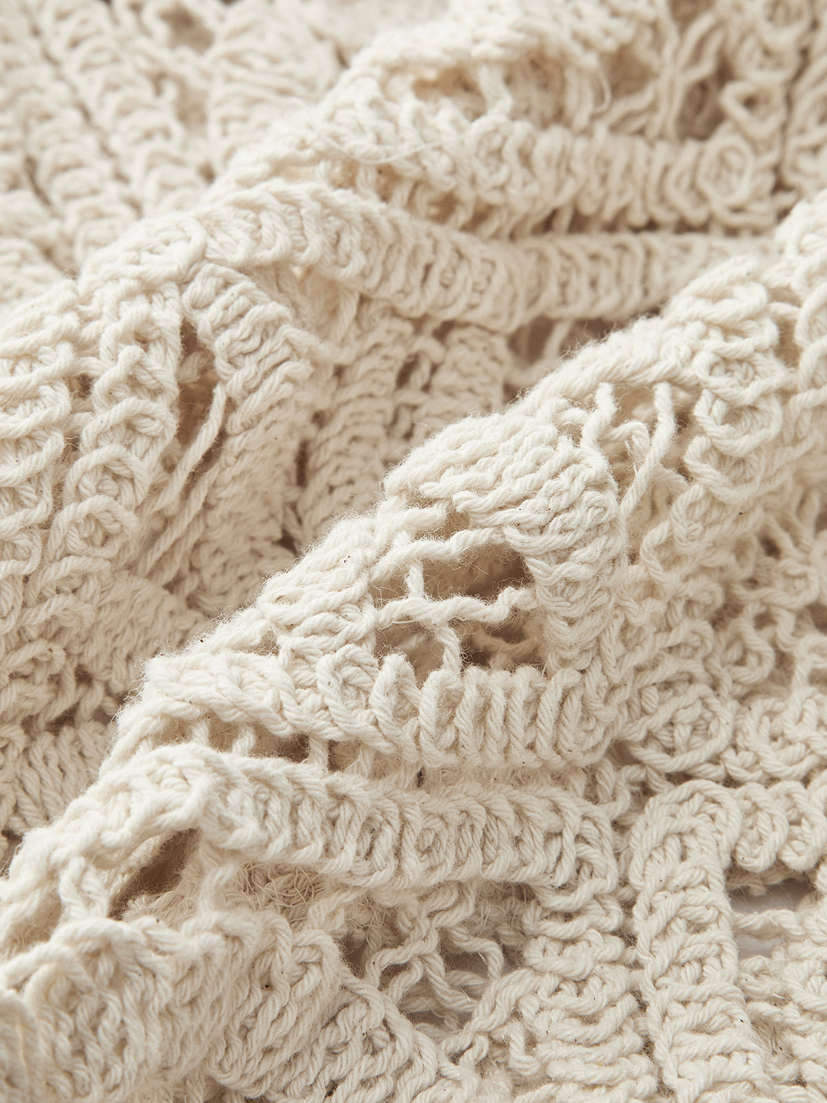 Semi-Sheer Elastic Mid-Waist Pants