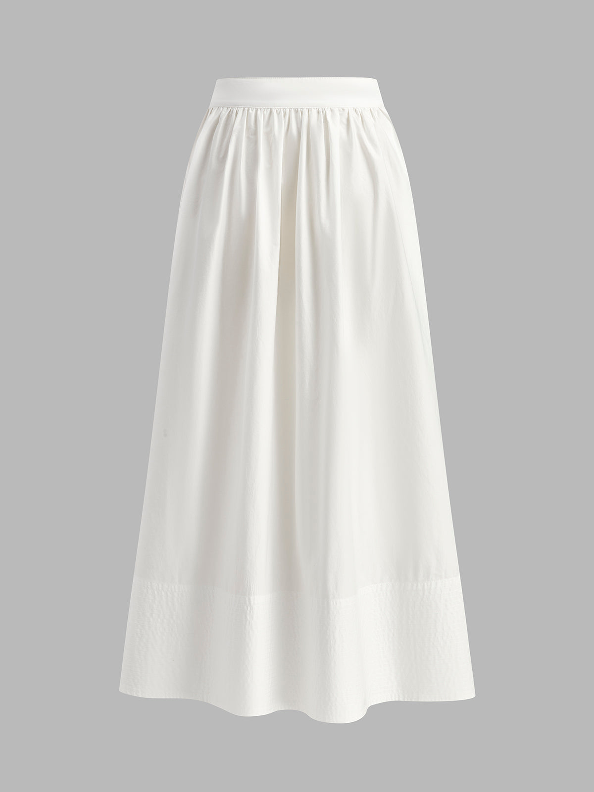High-Waist Flared Skirt