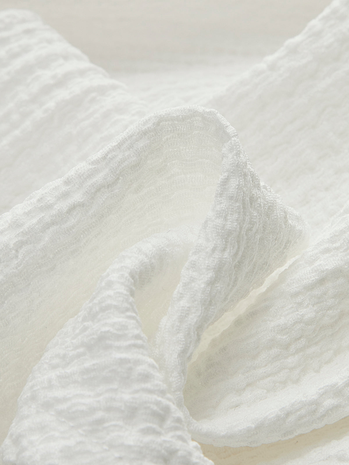 V-Neck Gathered Waist Bow-Detail Top